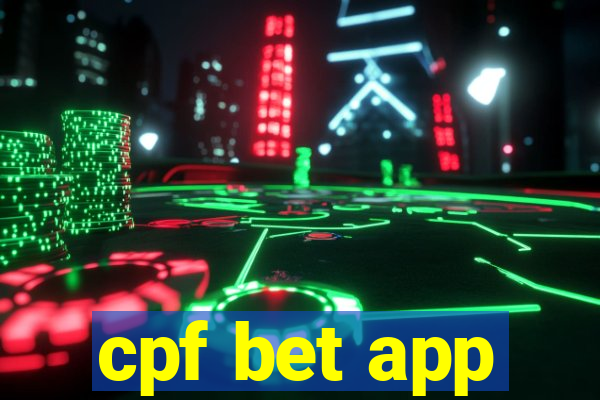 cpf bet app